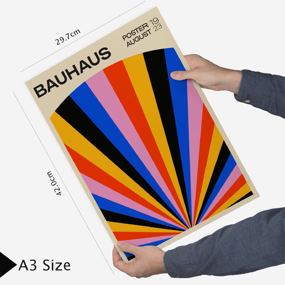 Nacnic Geometrico Bauhaus Colores Y Formas Vibrantes