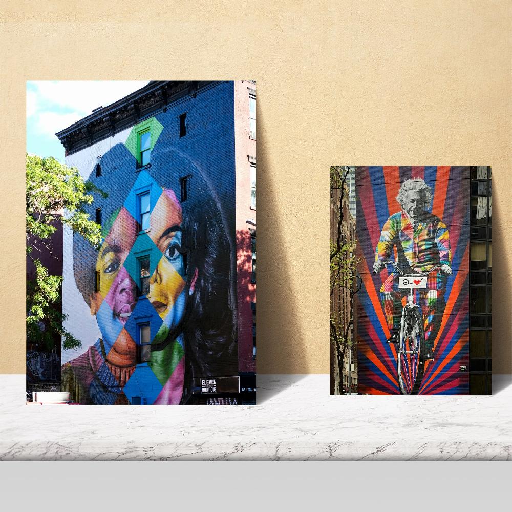 Nacnic Graffiti Arte Callejero NIrvana Jopplin Frida Presley