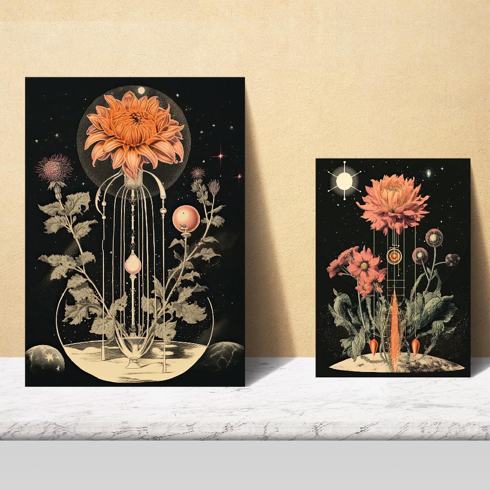 Nacnic Ilustracion Collage Surrealista Estilo Esoterico Mistico