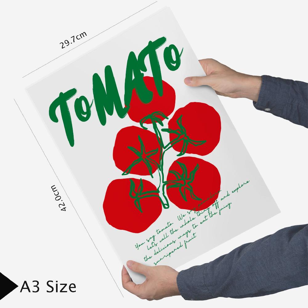 Nacnic Ilustraciones De Alimentos Y Comida Estilo Pop Art Tomate Pasta Y Pizza