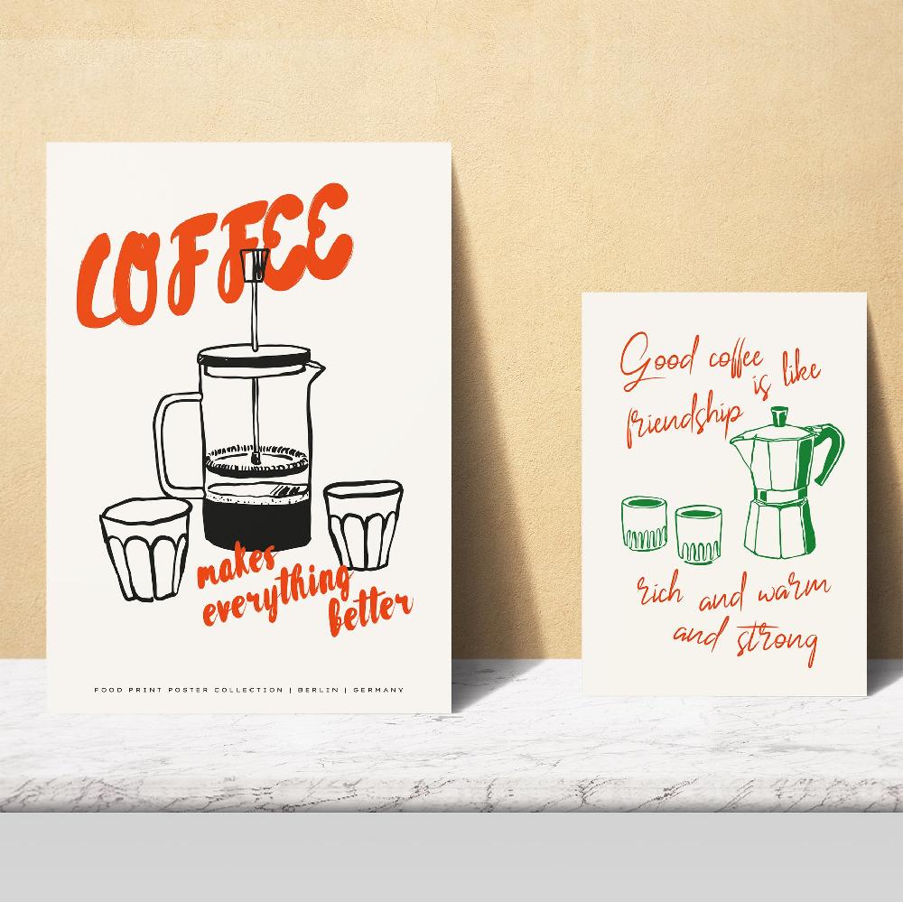 Nacnic Ilustraciones De Alimentos Y Comida Estilo Pop Art Tonos Pastel