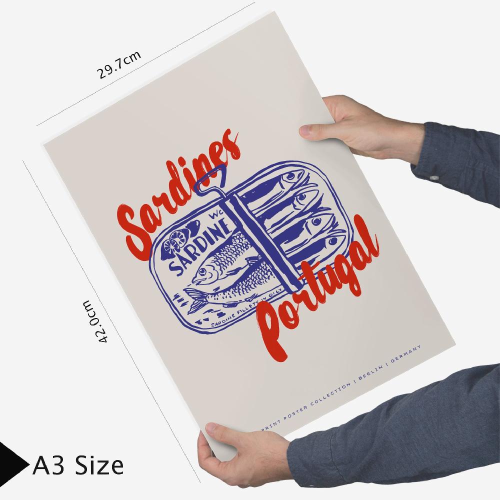 Nacnic Ilustraciones De Alimentos Y Comida Estilo Pop Art Dieta Mediterranea