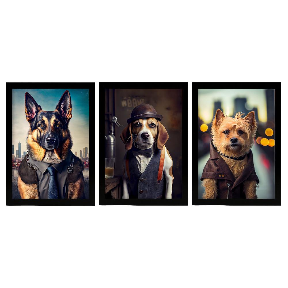 nacnic Ilustraciones Divertidas de Animales en Ropa Humana Colección 1 Laminas