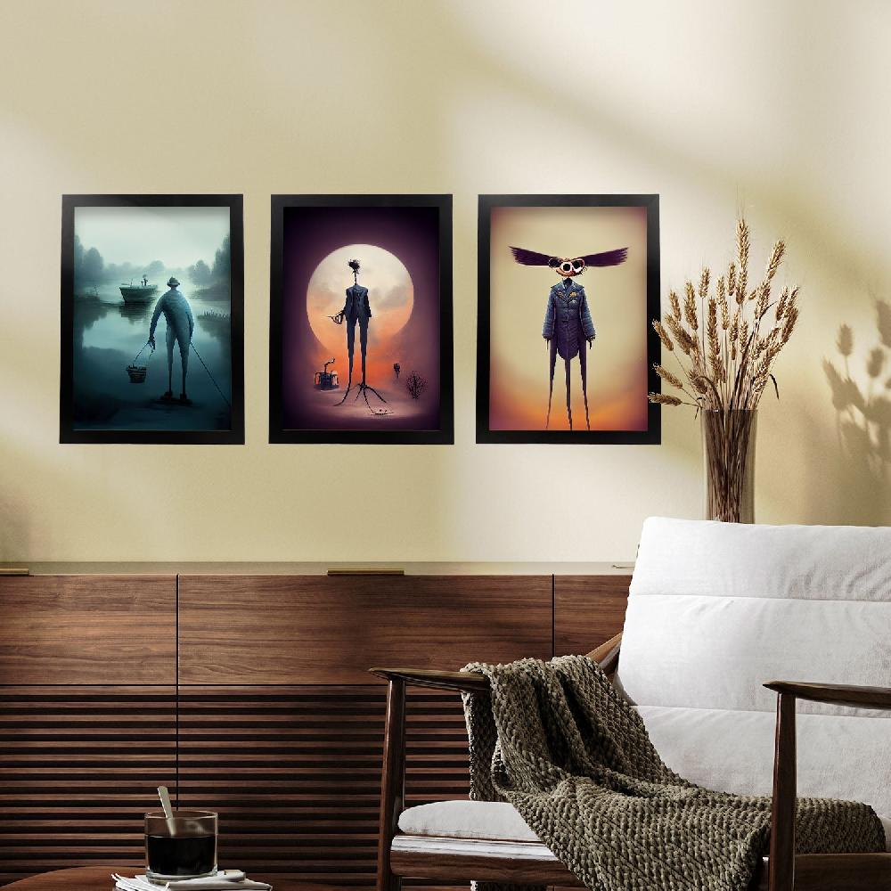 Nacnic Ilustraciones Y Láminas De Animales Al Estilo Burton