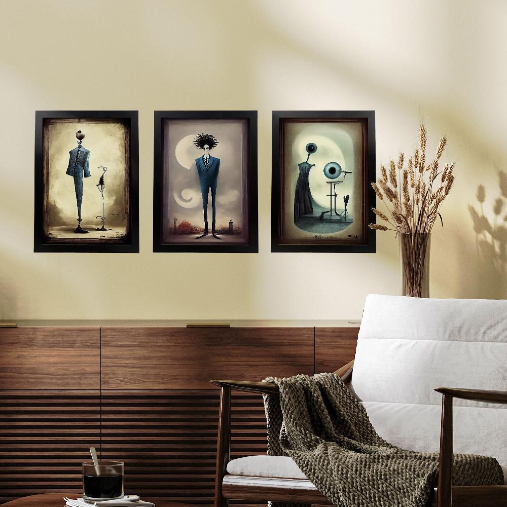 Nacnic Ilustraciones Y Láminas De Animales Estilo Burton De Arte Oscuro Y Gótico