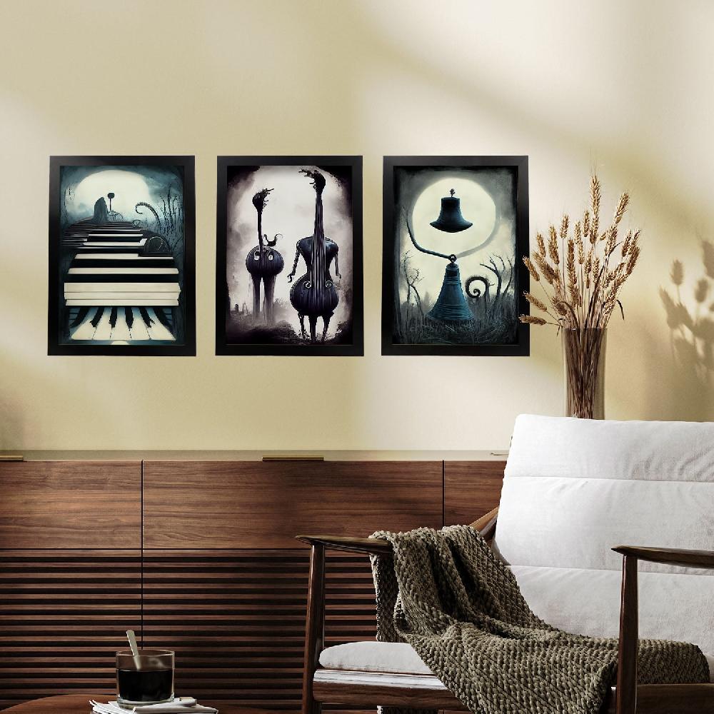 Nacnic Ilustraciones Y Láminas De Animales Estilo Burton Colección 2