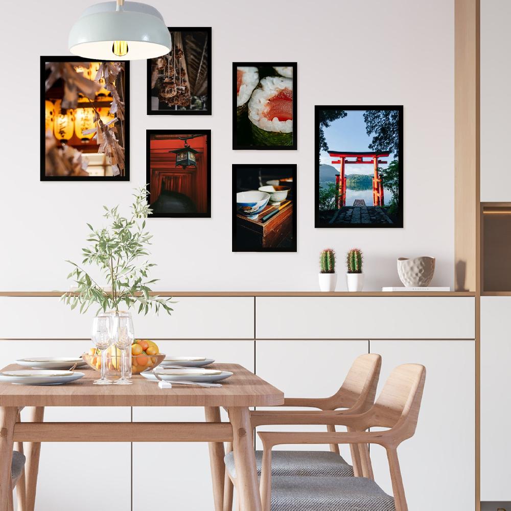 nacnic Japon shushi Tokio y costumbres. Tonos vintage