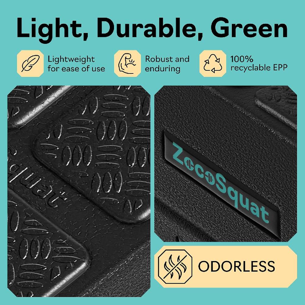 Nacnic Juego De 3 Cuñas Para Sentadillas - Se Convierte En Plataforma De Step Aeróbico - Bloques Para Sentadillas Con Capacidad De 520 Lbs - Tabla Inclinada Para Estiramiento De Pantorrillas Bloques De Yoga