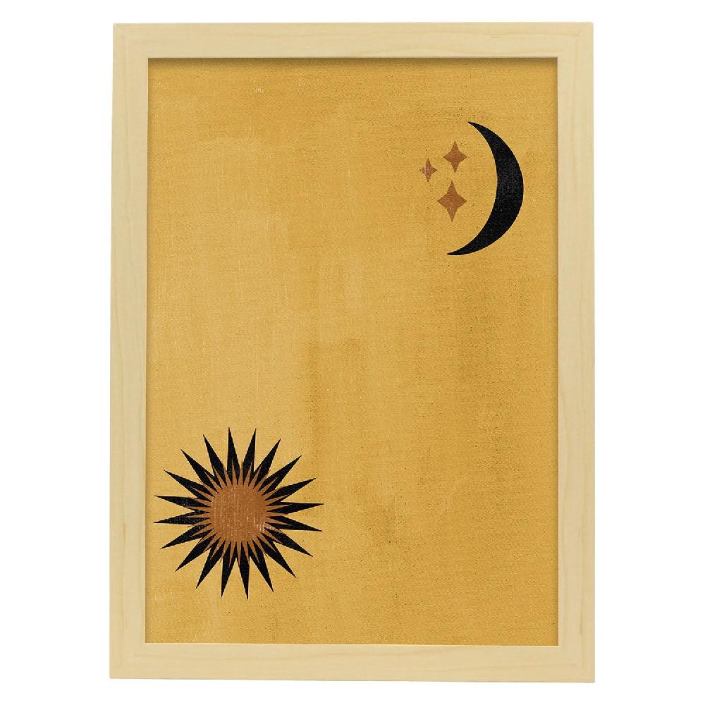 Nacnic Lámina Abstracta De Soles Y Lunas Celestial 11