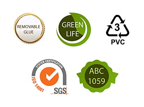 Nacnic Lámina Adhesiva Estilo Nórdico Con Luna Dorada Y Oficina