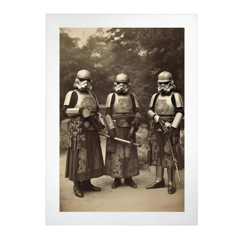 Nacnic Lámina Antigua Foto De Soldados Imperiales Victorianos