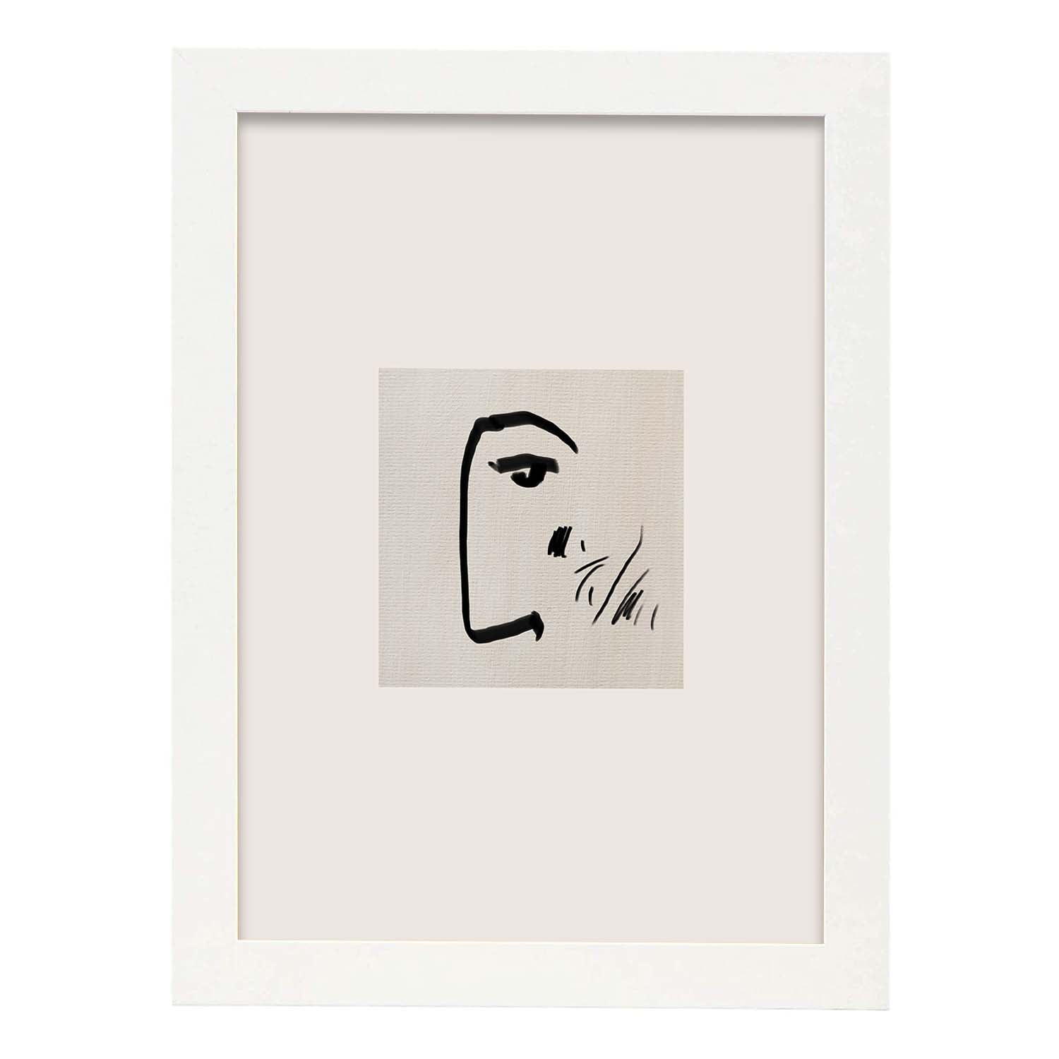 Nacnic Lamina Artística Abstracta Exposición Kline 7