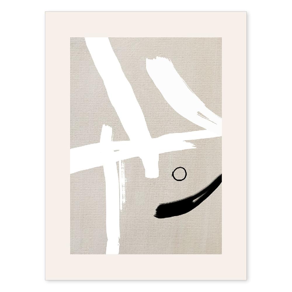 nacnic Lamina Artística Abstracto Exposición Kline 11