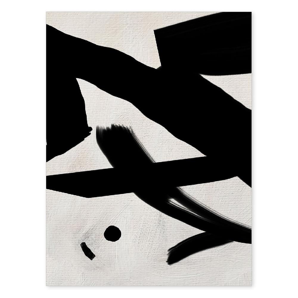 nacnic Lamina artística Abstracto Exposición Kline 3