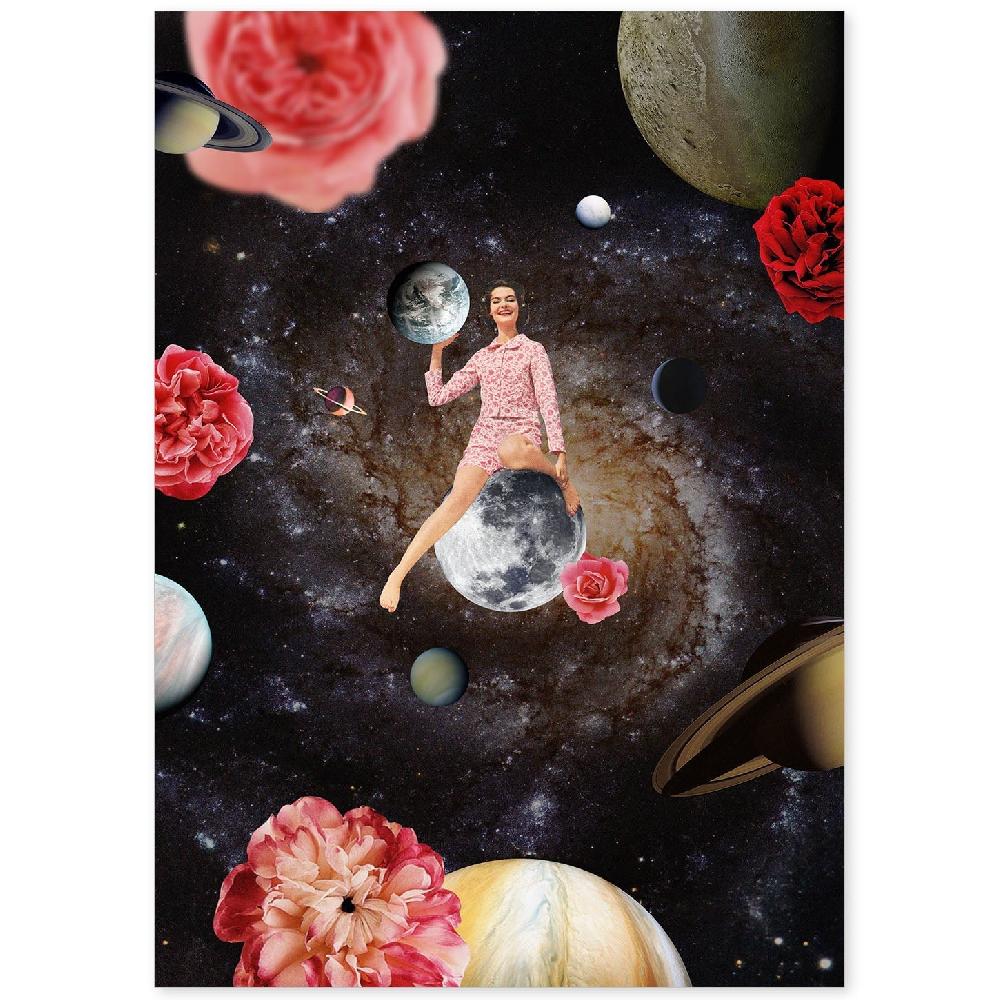 nacnic Lamina artística Collage surrealista 31 estilo Collage