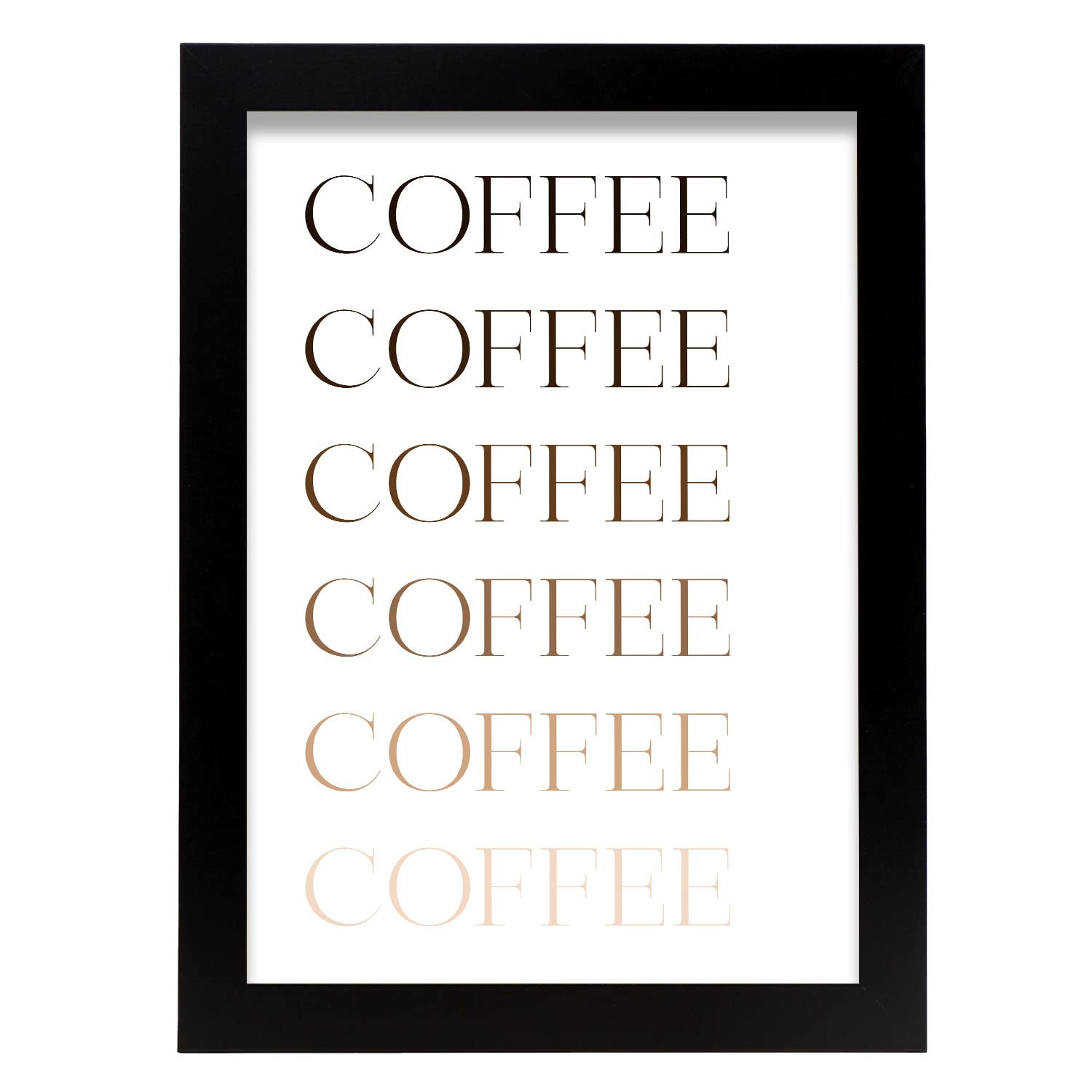 nacnic Lamina artística de Coffee estilo inspiracional