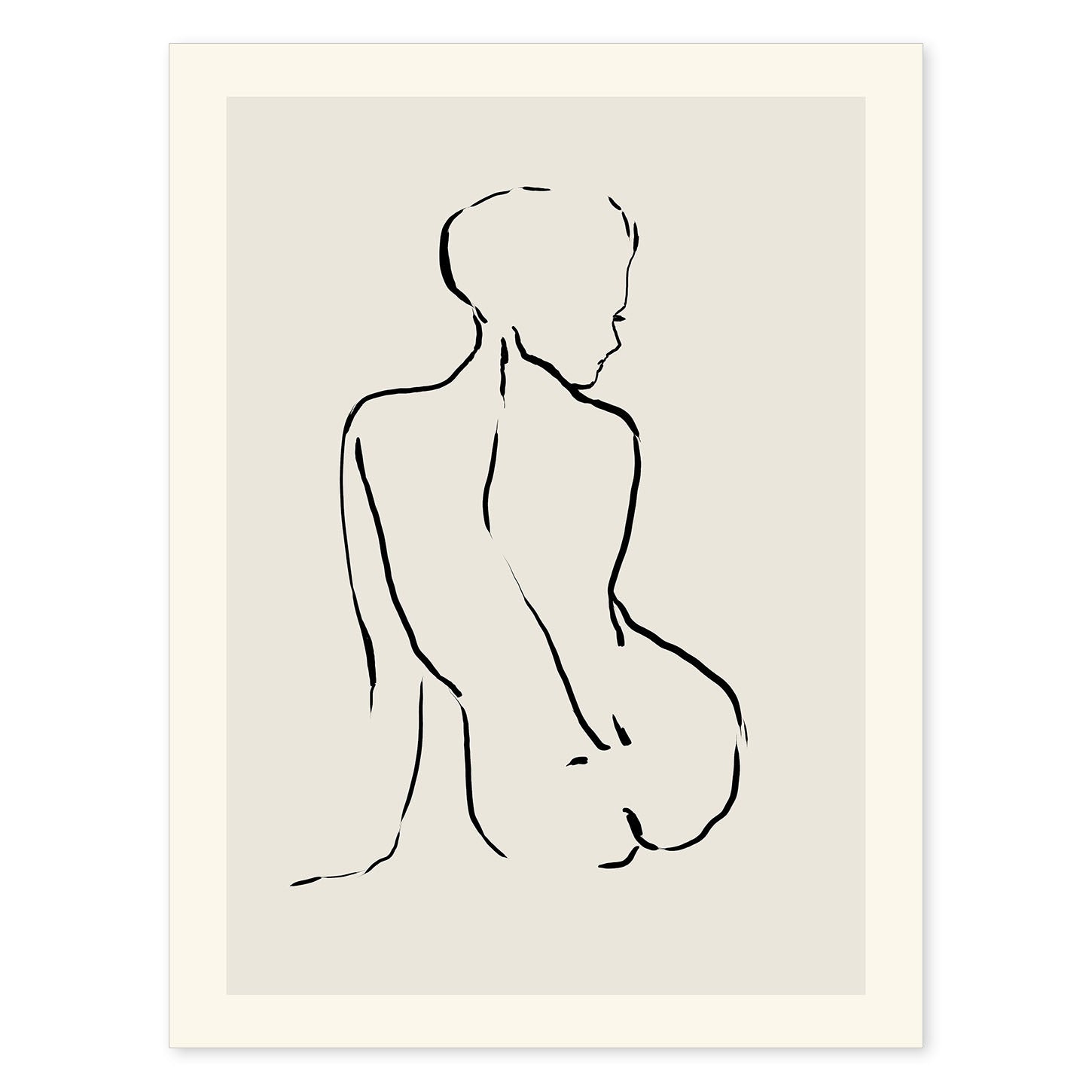 nacnic Lamina artistica de Desnudos Matisse 12 estilo fauvista