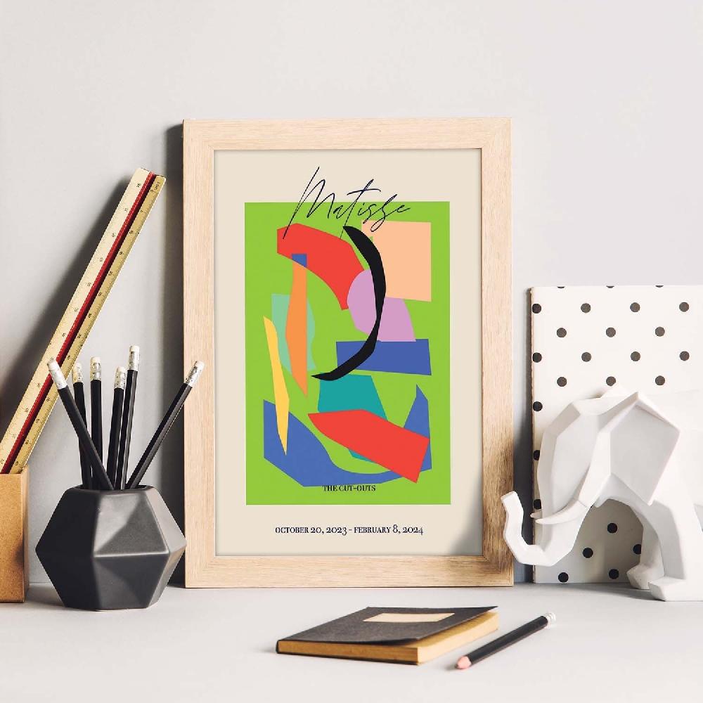 Nacnic Lamina Artística De Exposición Matisse 12 Estilo Fauvista