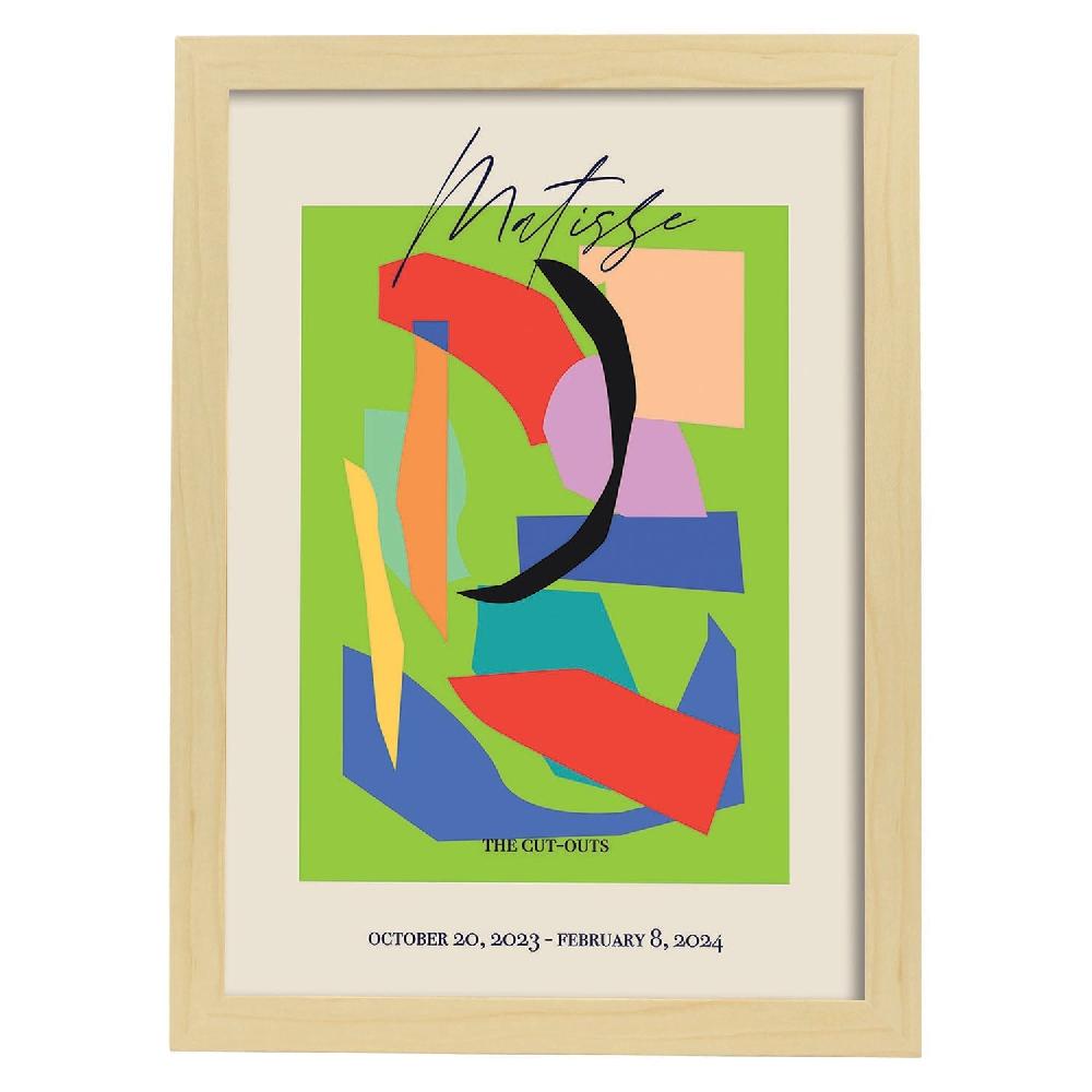 Nacnic Lamina Artística De Exposición Matisse 12 Estilo Fauvista