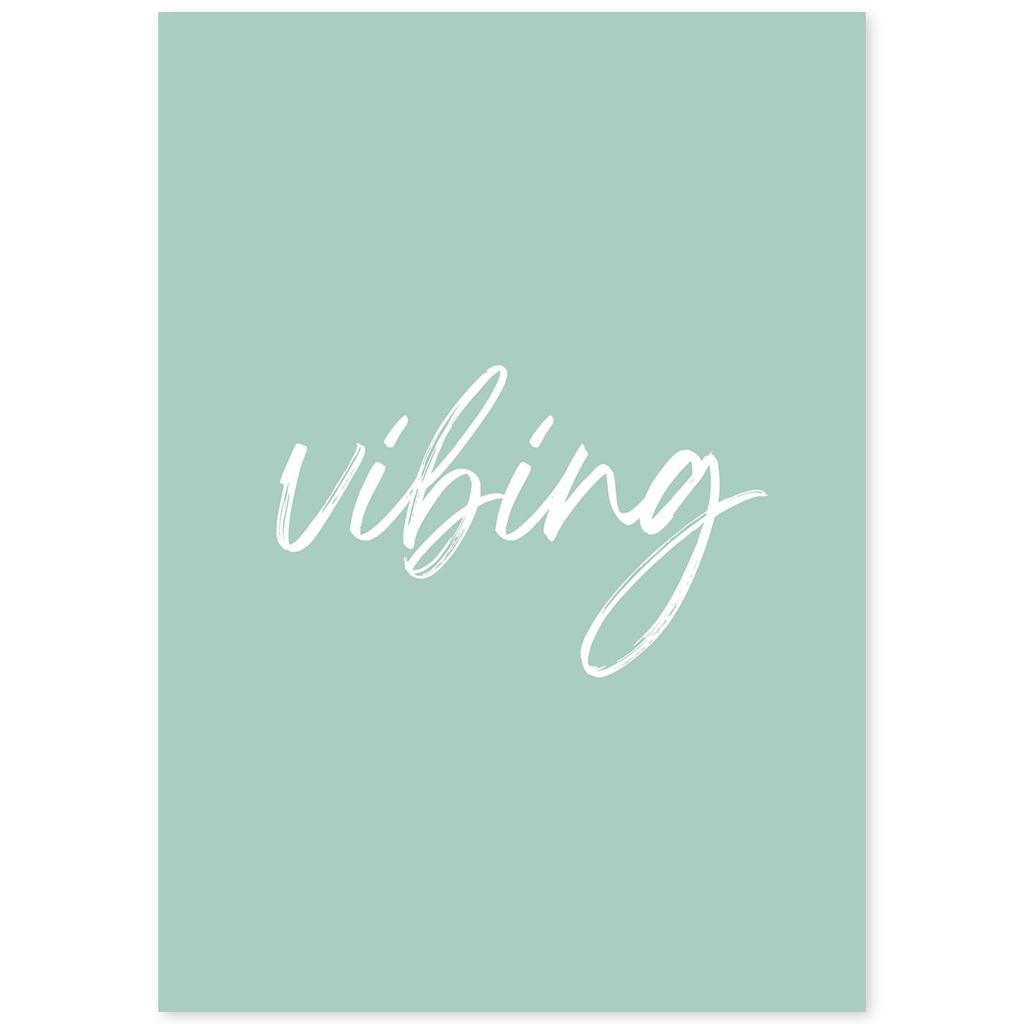 nacnic Lamina artística de vibing estilo inspiracional
