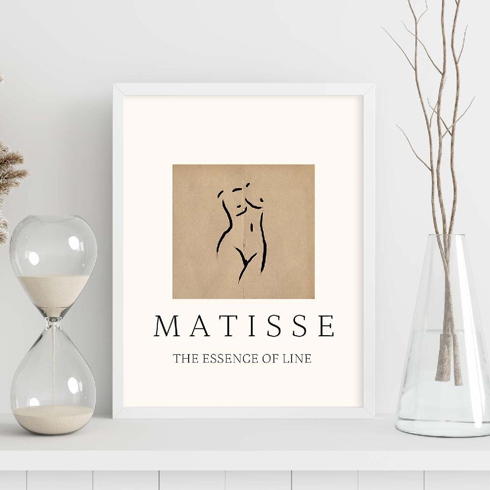 Nacnic Lamina Artística Desnudos Matisse 02 Estilo Fauvista