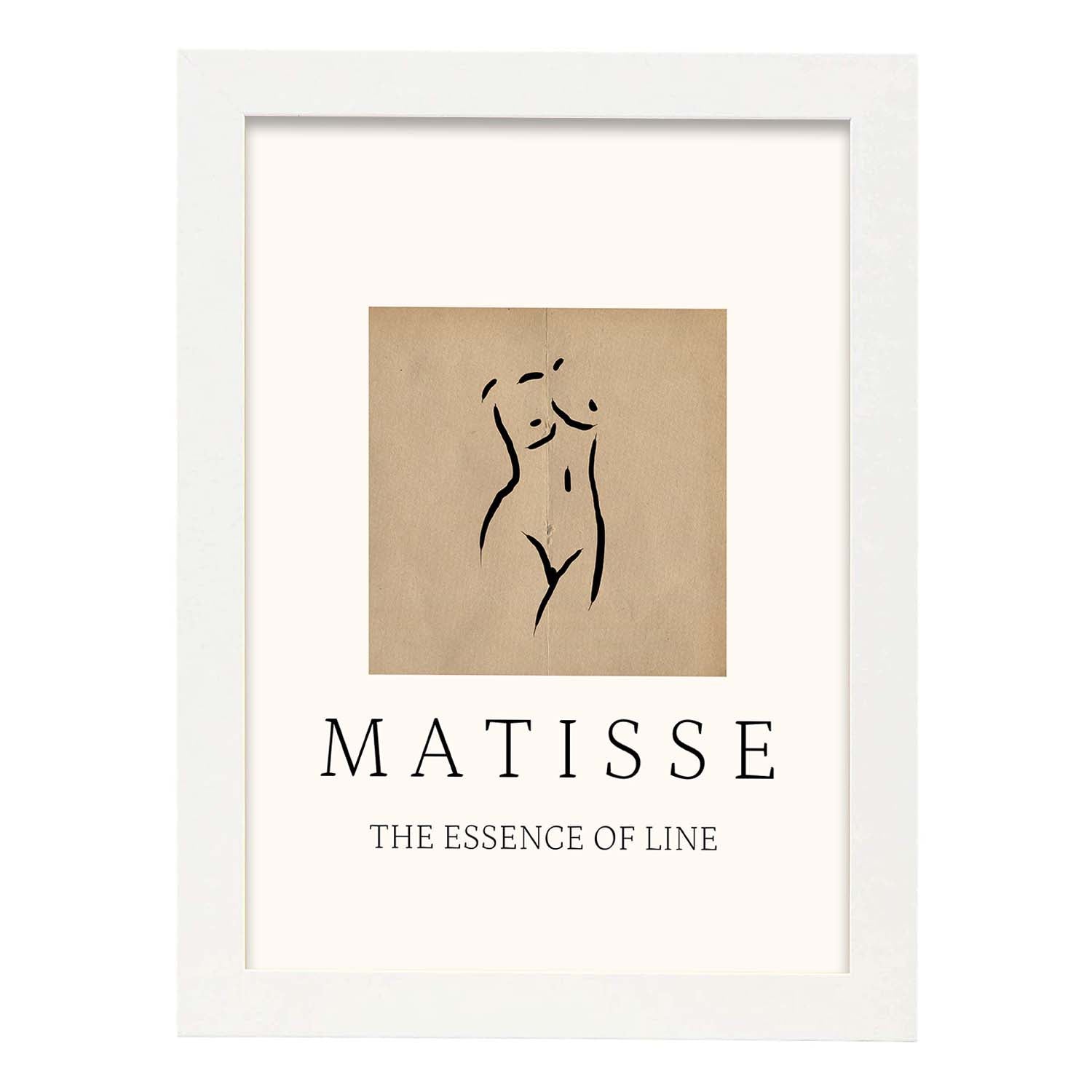 Nacnic Lamina Artística Desnudos Matisse 02 Estilo Fauvista