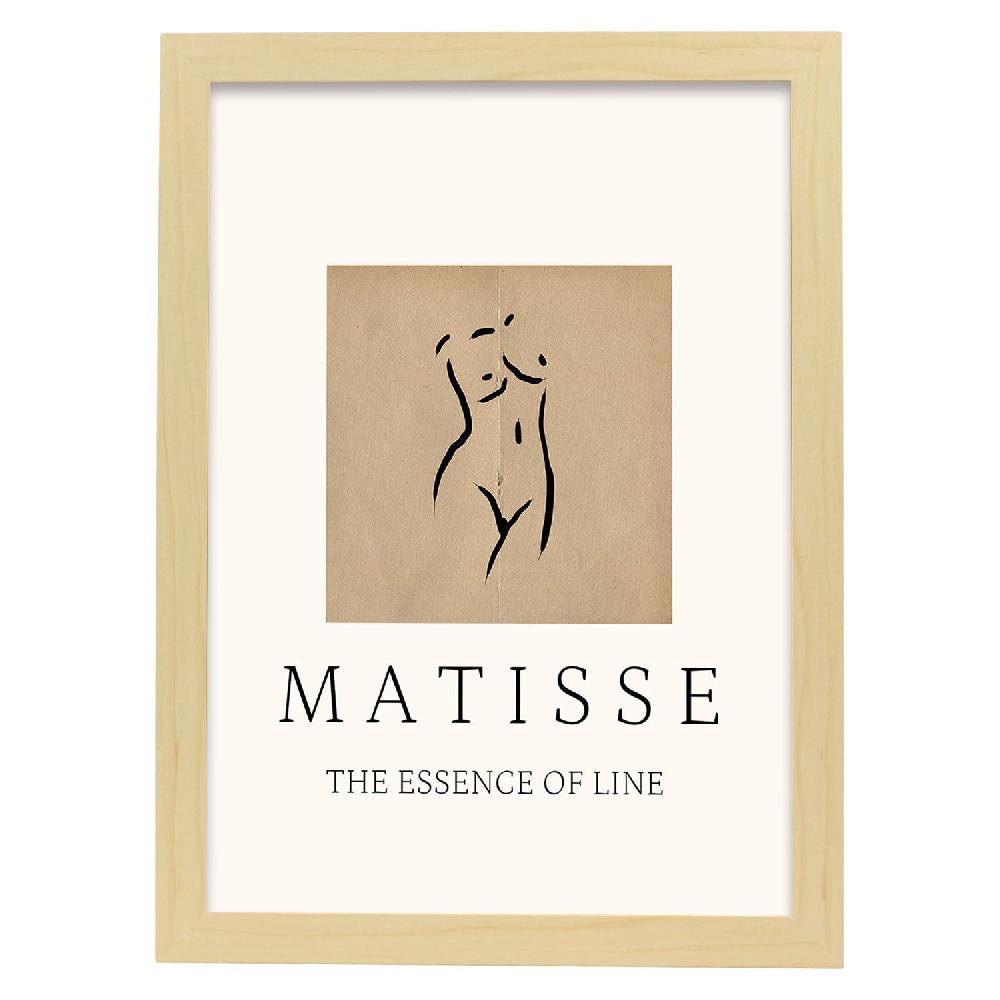 Nacnic Lamina Artística Desnudos Matisse 02 Estilo Fauvista