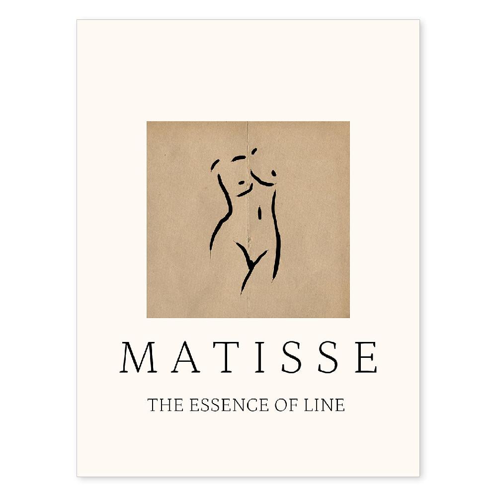 nacnic Lamina artística Desnudos Matisse 02 estilo fauvista
