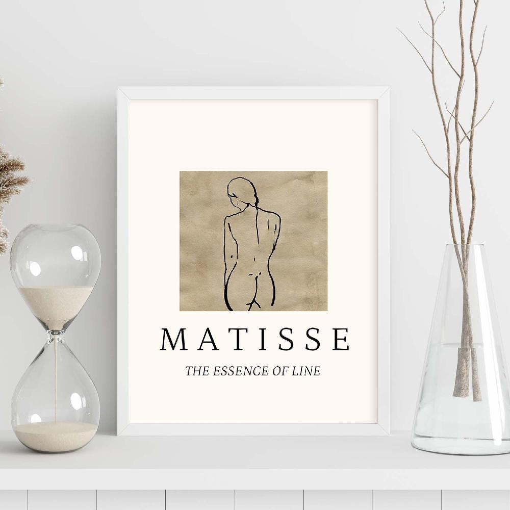 Nacnic Lamina Artística Desnudos Matisse 05 Estilo Fauvista