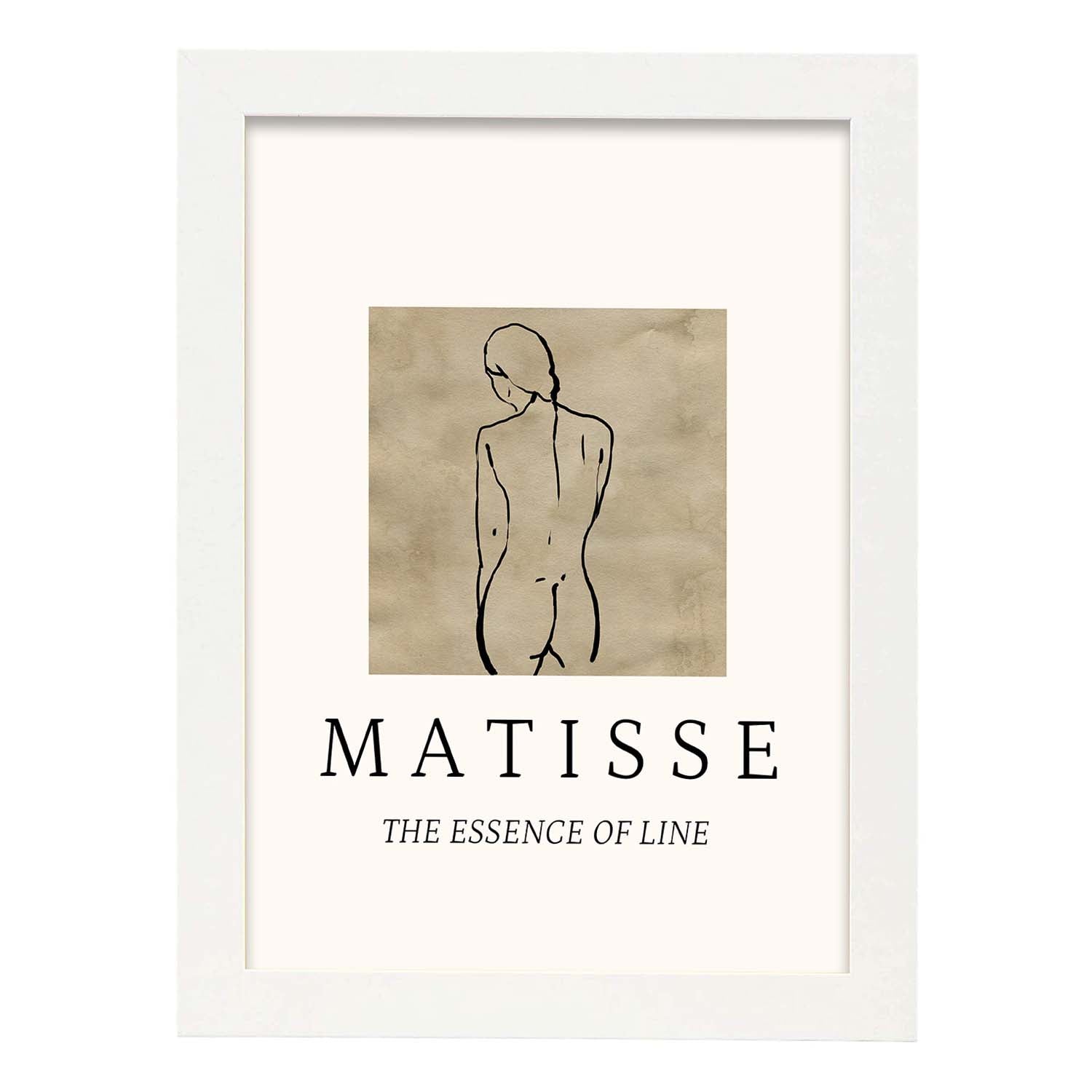 Nacnic Lamina Artística Desnudos Matisse 05 Estilo Fauvista