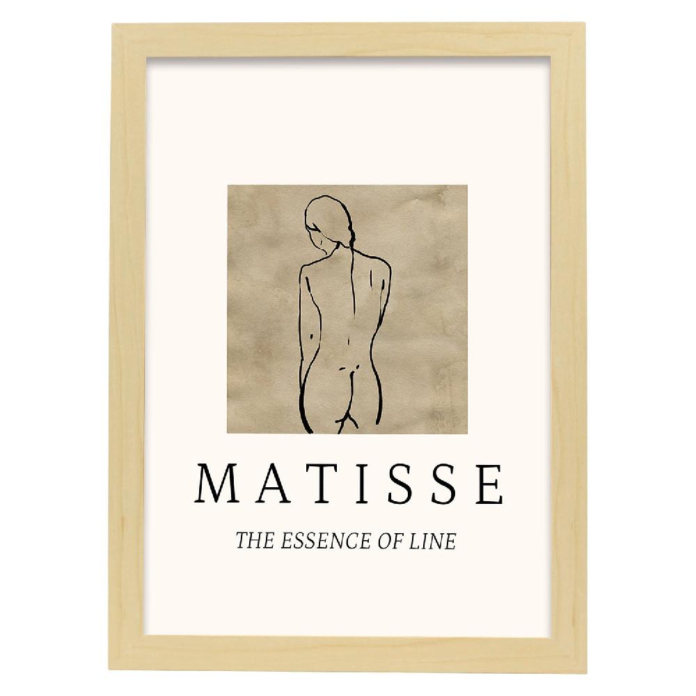 Nacnic Lamina Artística Desnudos Matisse 05 Estilo Fauvista