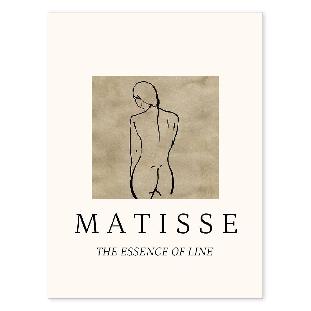 nacnic Lamina Artística Desnudos Matisse 05 Estilo Fauvista