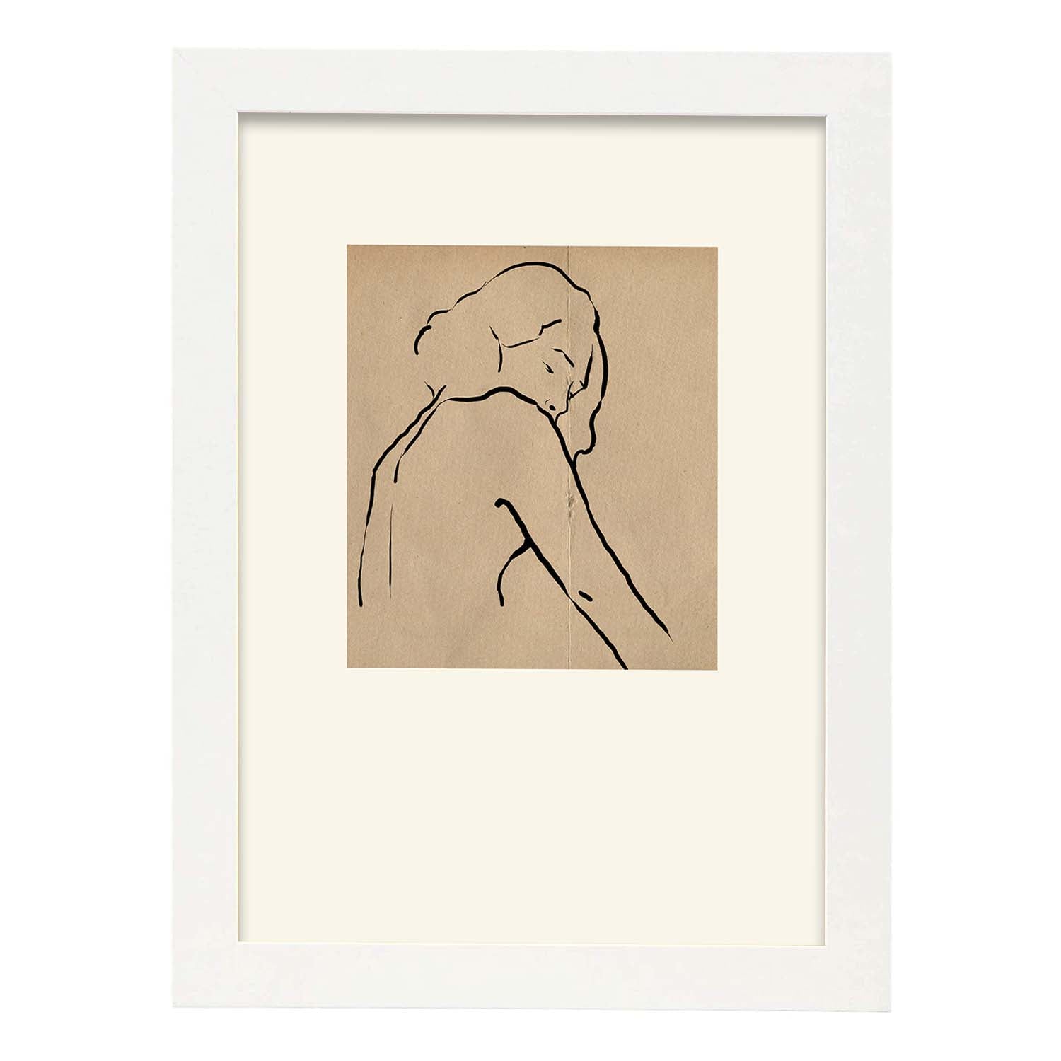 Nacnic Lamina Artística Desnudos Matisse 08 Estilo Fauvista