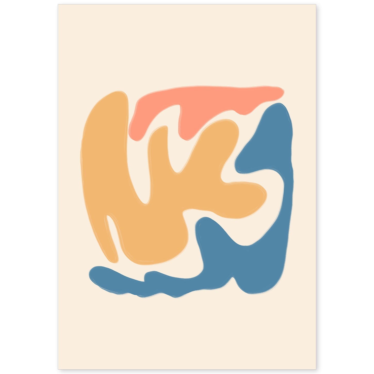 nacnic Lamina Artística Estilo Abstracto Moderno 20