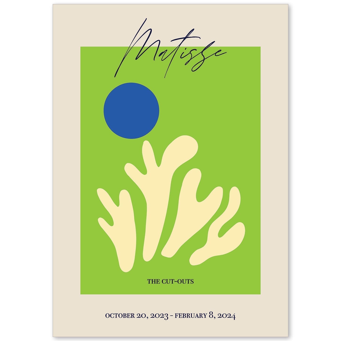 nacnic Lámina artística Exposición Matisse 2 estilo fauvista