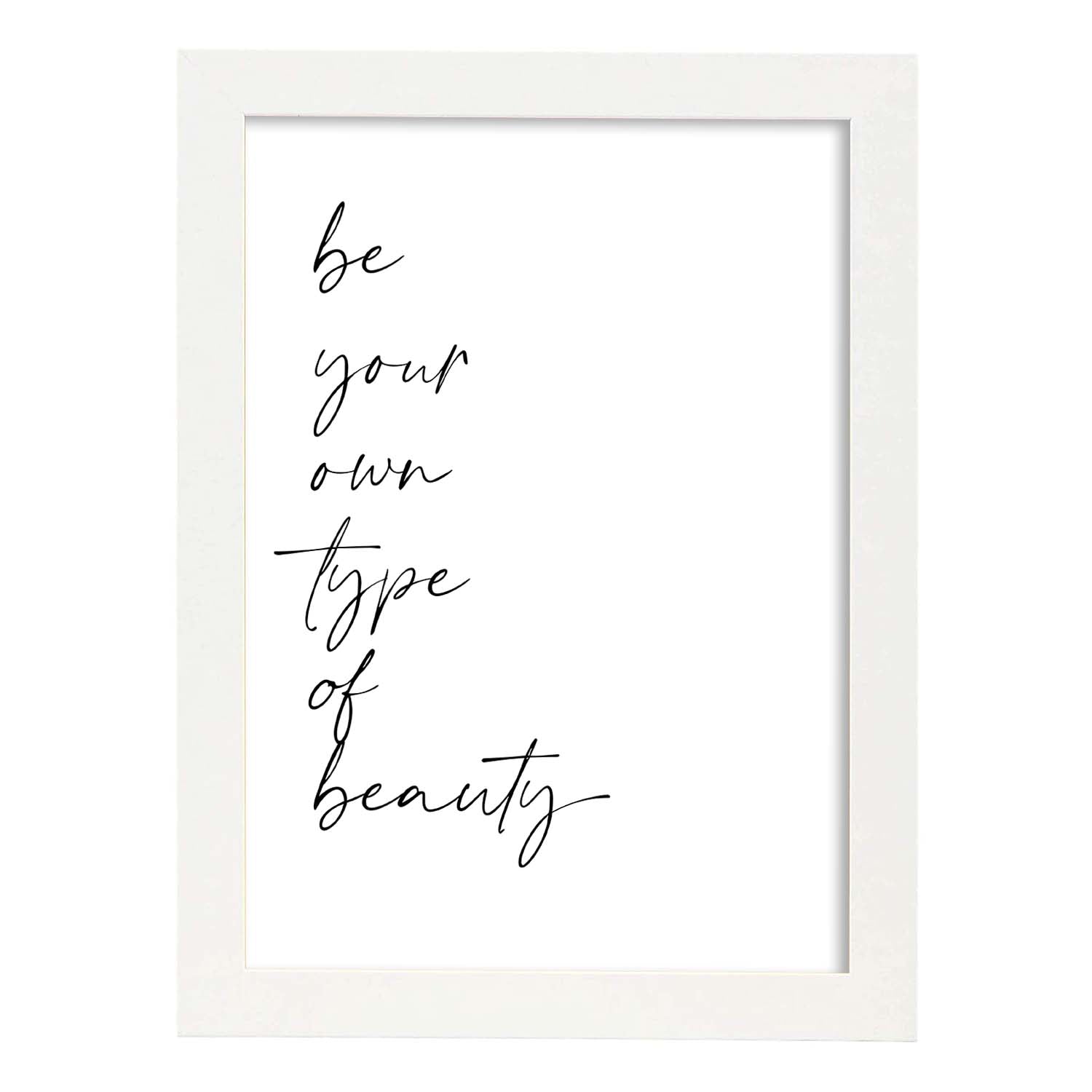 Nacnic Lamina Artística Inspiracional De Belleza Propia