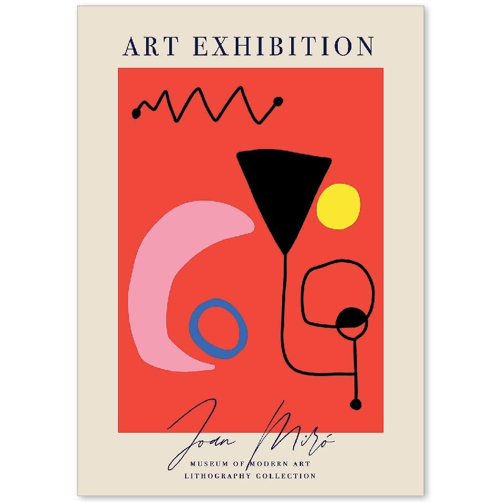 nacnic Lamina Artística Joan Miro 11 Estilo Surrealista