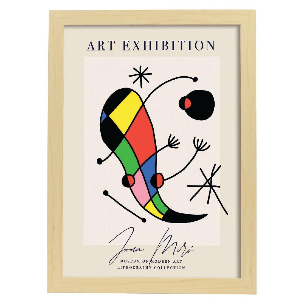 Nacnic Lamina Artística Surrealista De Joan Miro 10