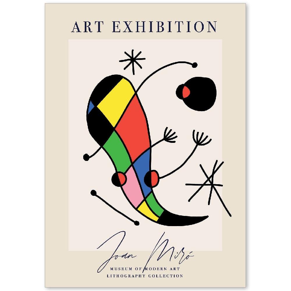 nacnic Lamina Artística Surrealista de Joan Miro 10