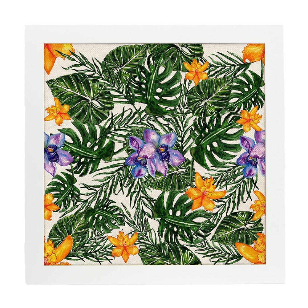 Nacnic Lámina Cuadrada Dame Vida Con Dibujos De Flores Y Naturaleza