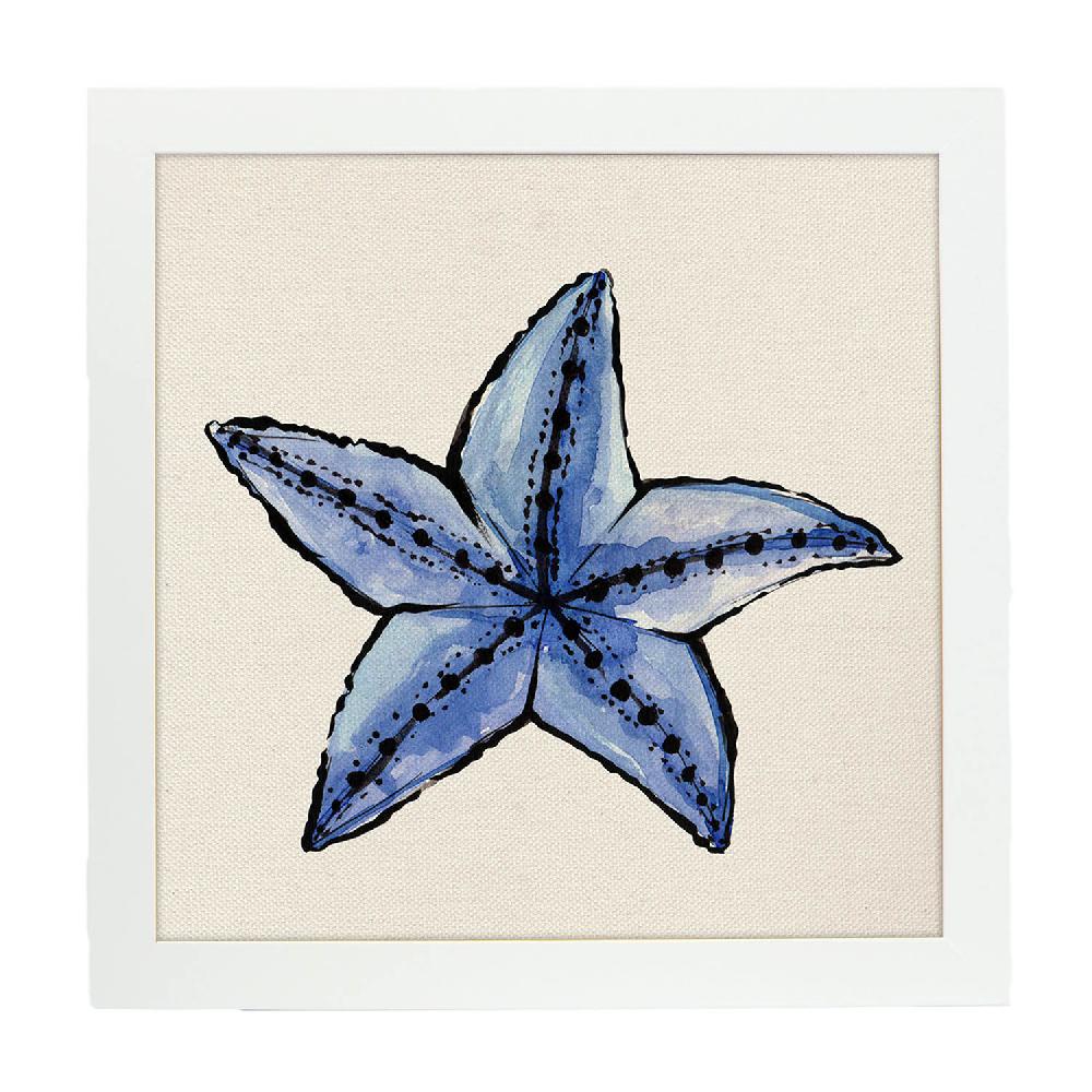 Nacnic Lámina Cuadrada De Flor De Estrella Ilustrada