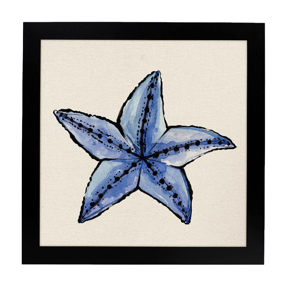 Nacnic Lámina Cuadrada De Flor De Estrella Ilustrada