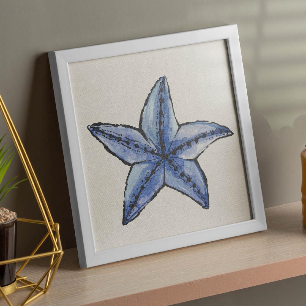 nacnic Lámina Cuadrada de Flor de Estrella Ilustrada