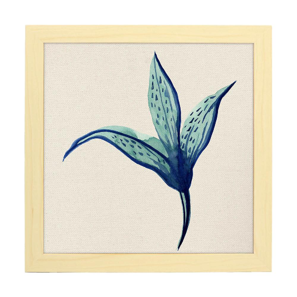 Nacnic Lámina Cuadrada De Flores Y Naturaleza Ilustrada