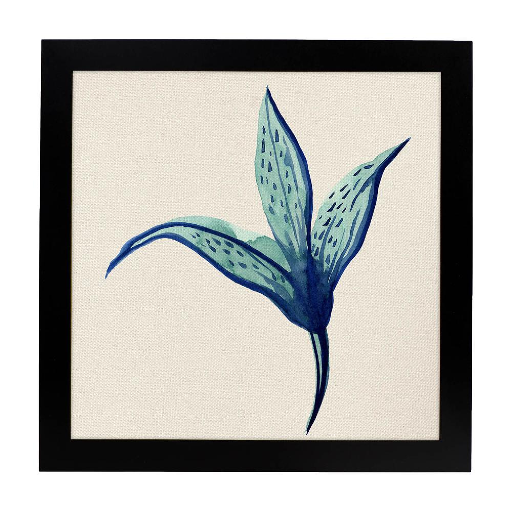 Nacnic Lámina Cuadrada De Flores Y Naturaleza Ilustrada