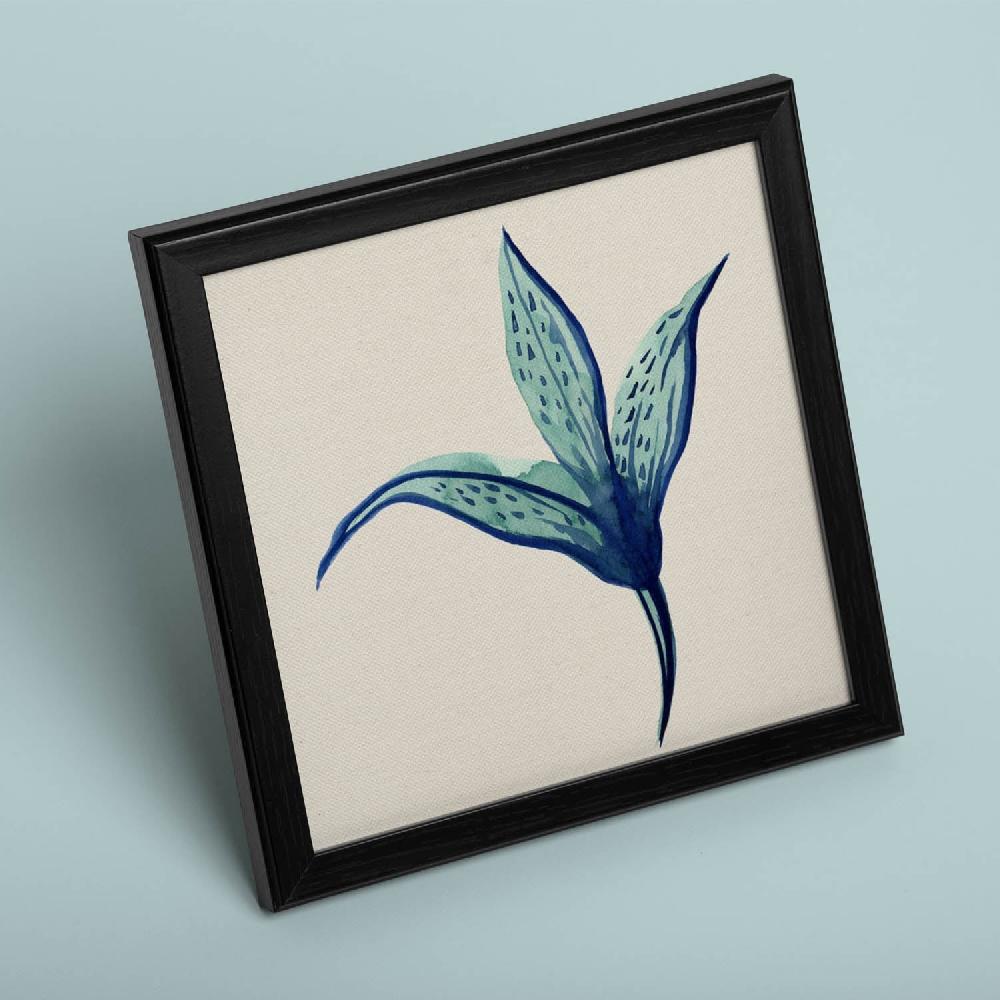 nacnic Lámina Cuadrada de Flores y Naturaleza Ilustrada