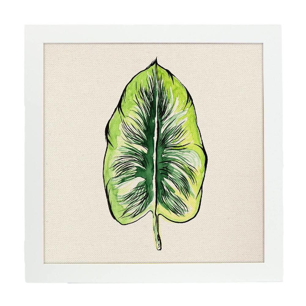 Nacnic Lámina Cuadrada De Flores Y Naturaleza Ilustrada
