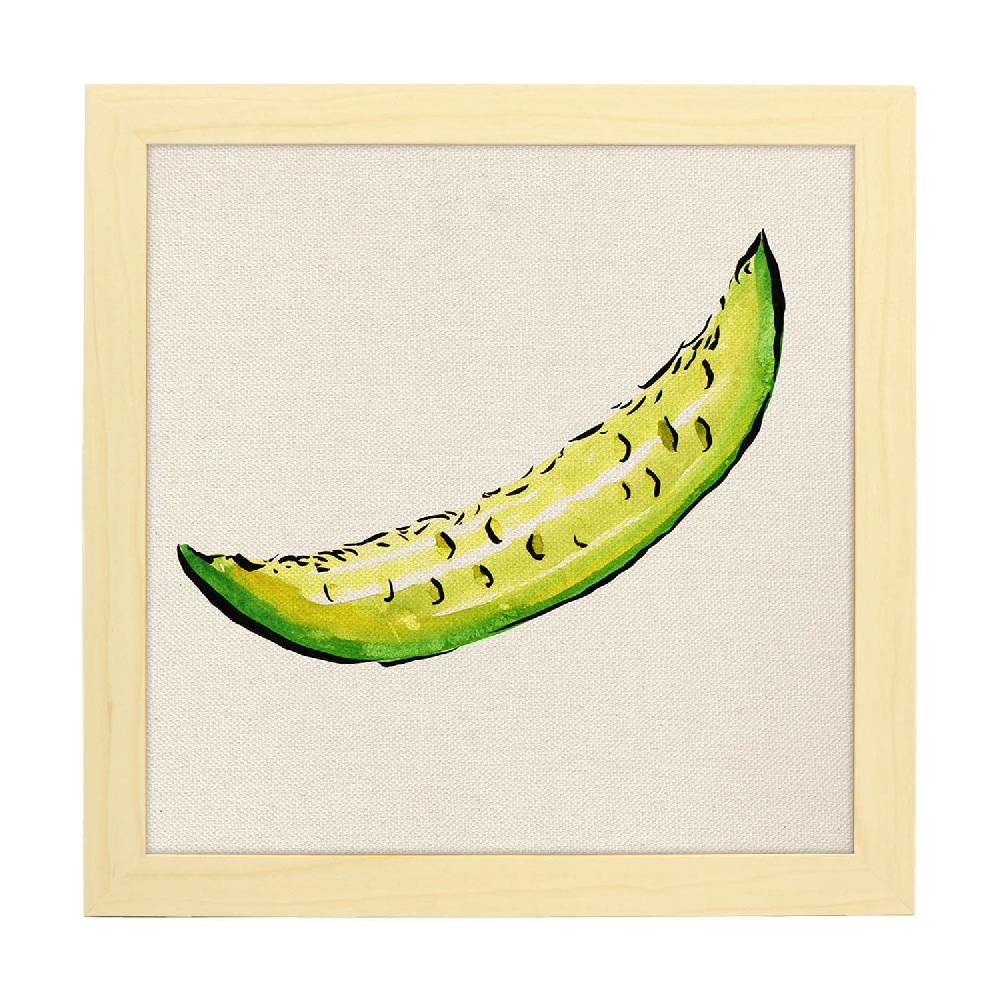 Nacnic Lámina Cuadrada De Frutas Y Verduras De Verano