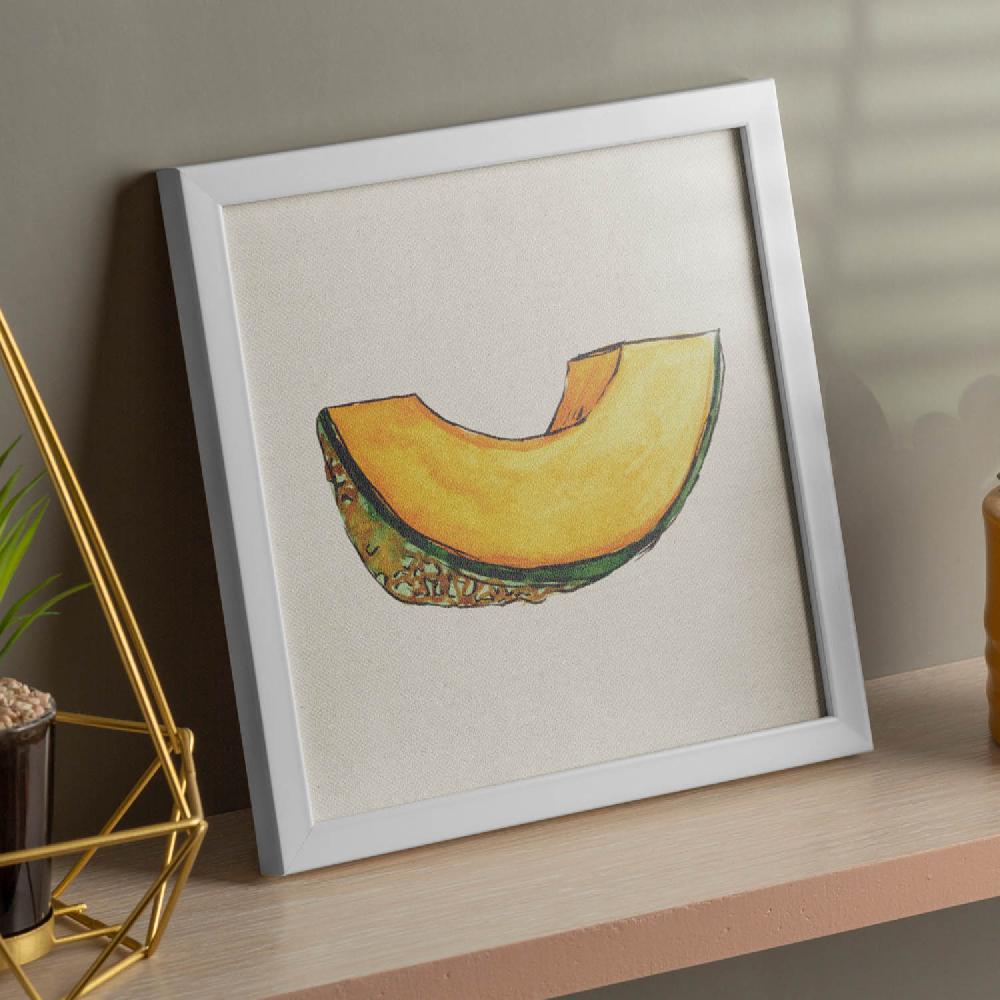 nacnic Lámina Cuadrada de Frutas y Verduras Ilustradas