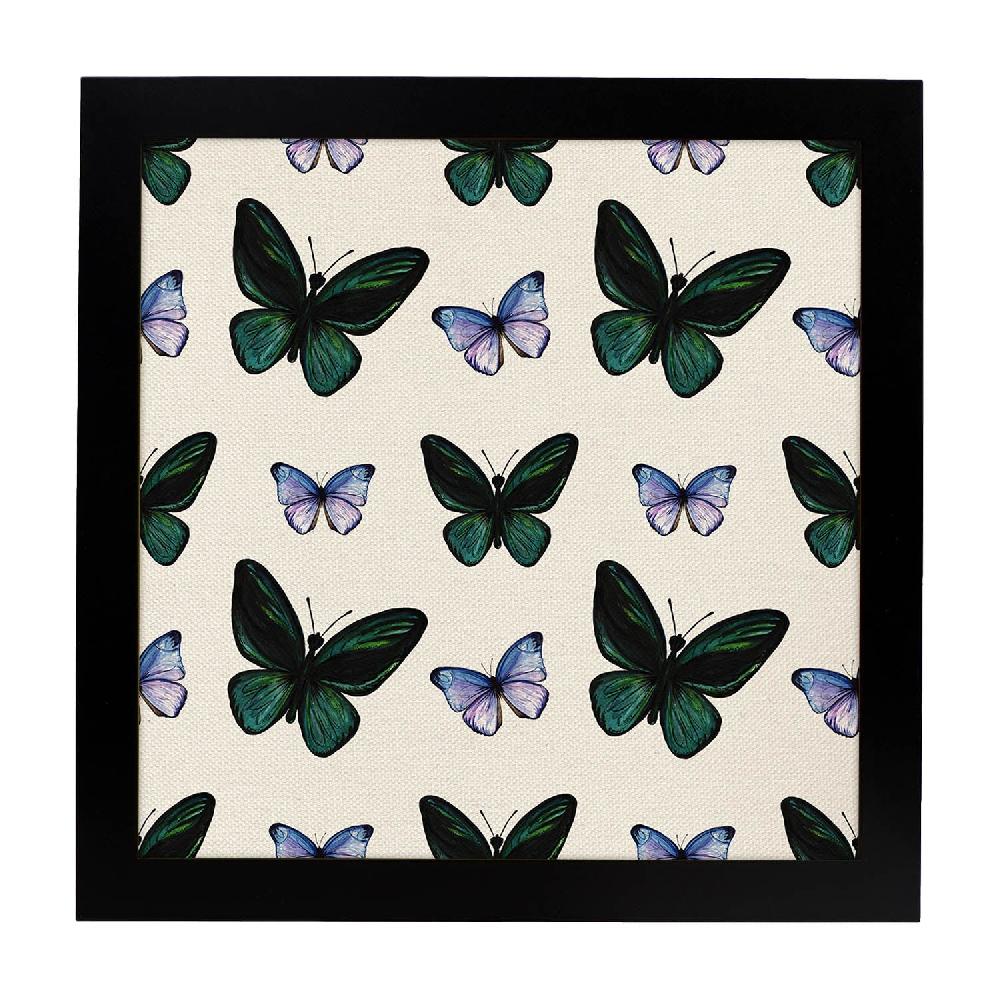 Nacnic Lámina Cuadrada Mariposas Mil De Flores Y Naturaleza